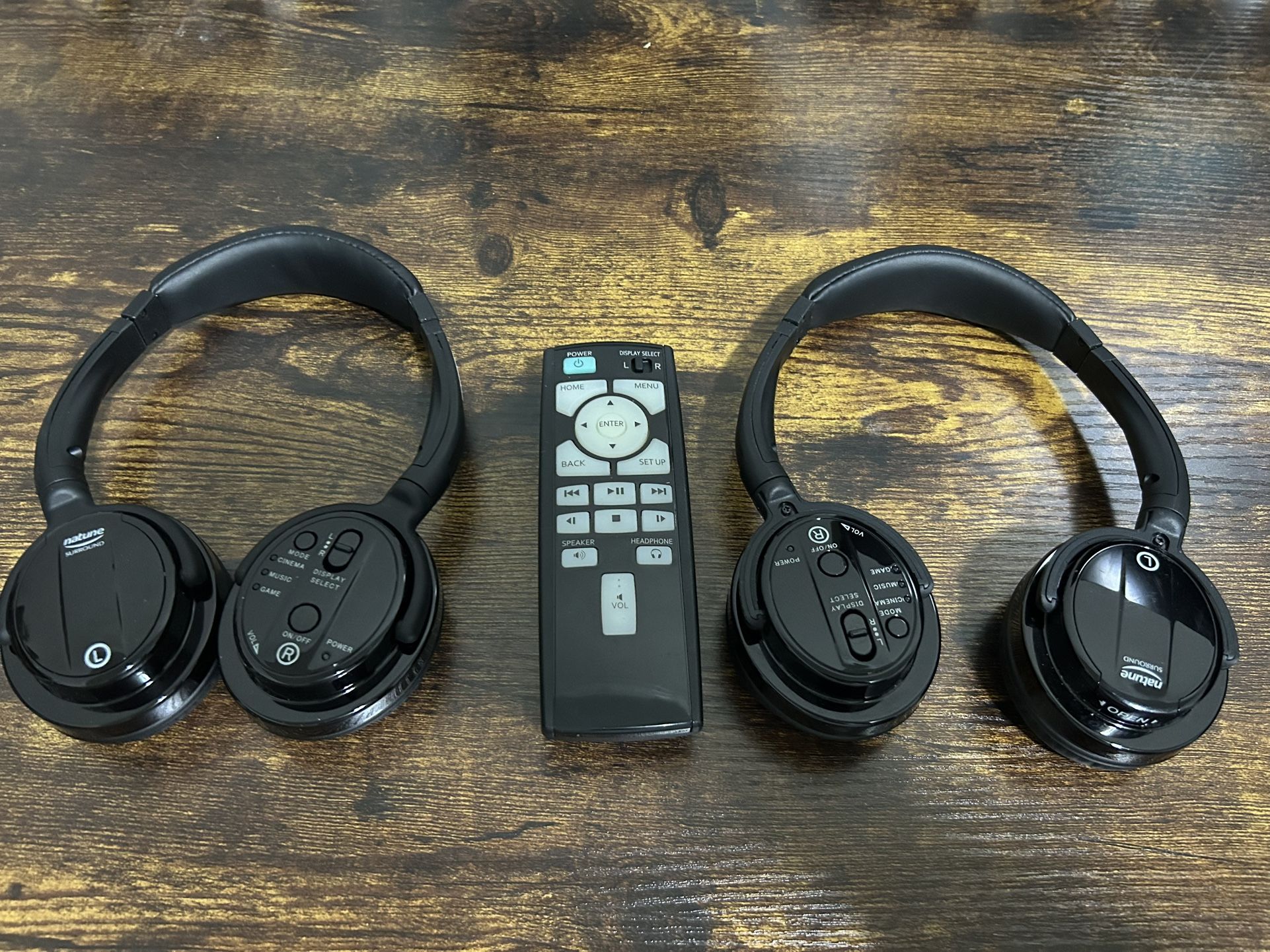 OEM Wireless Headphones And Remote For 2018-2021 Infiniti
