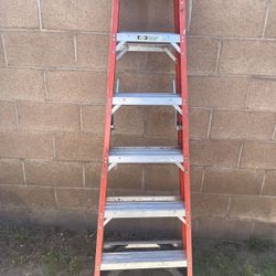 Orange Werner 6ft Ladder