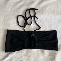 Black Criss Cross Top