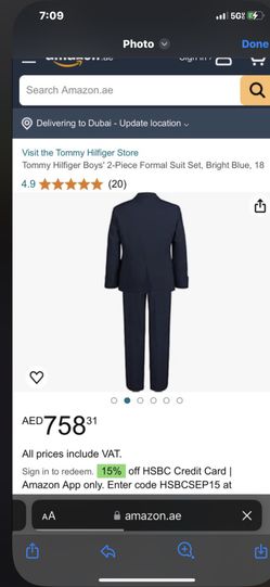 Boys 2 Piece Suits