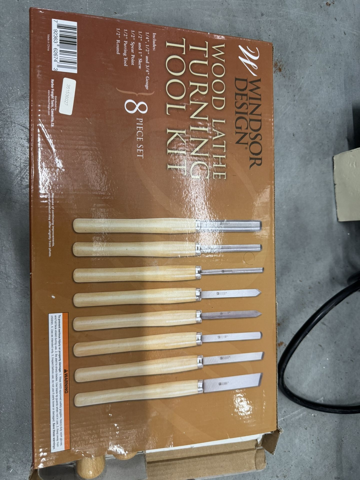Windsor Design Wood Lathe Turning Tool Kit