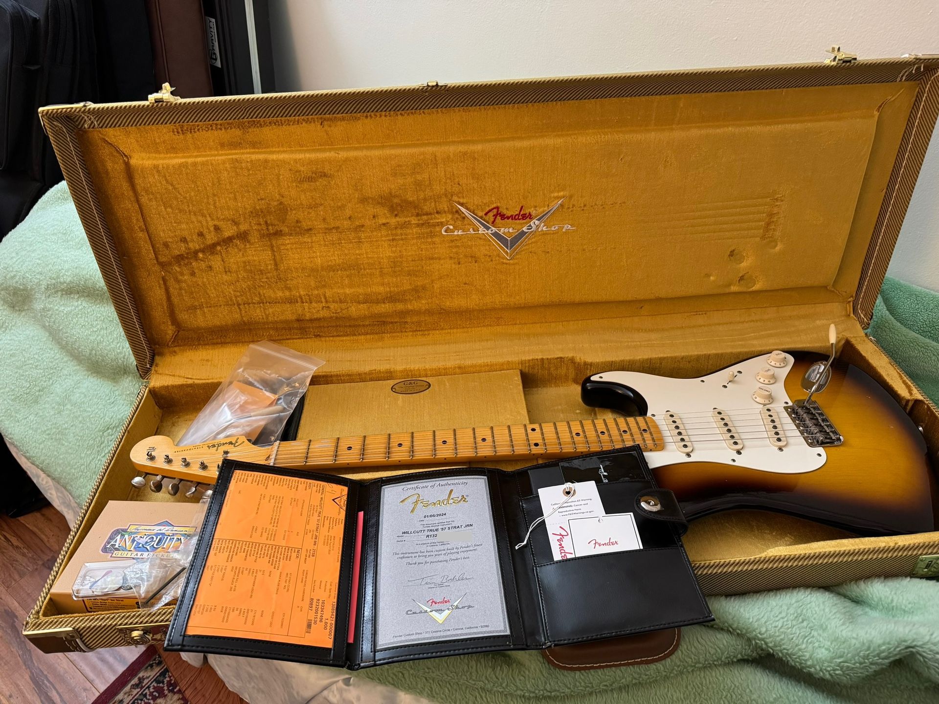 2024 Fender USA Custom Shop Willcutt 1957 Stratocaster