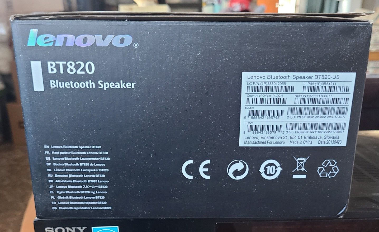 Lenovo BT 820 Bluetooth Speaker