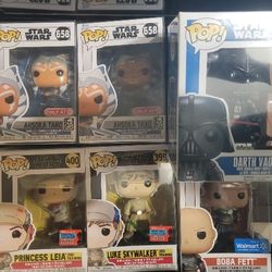 Star Wars Funko Pop Lot