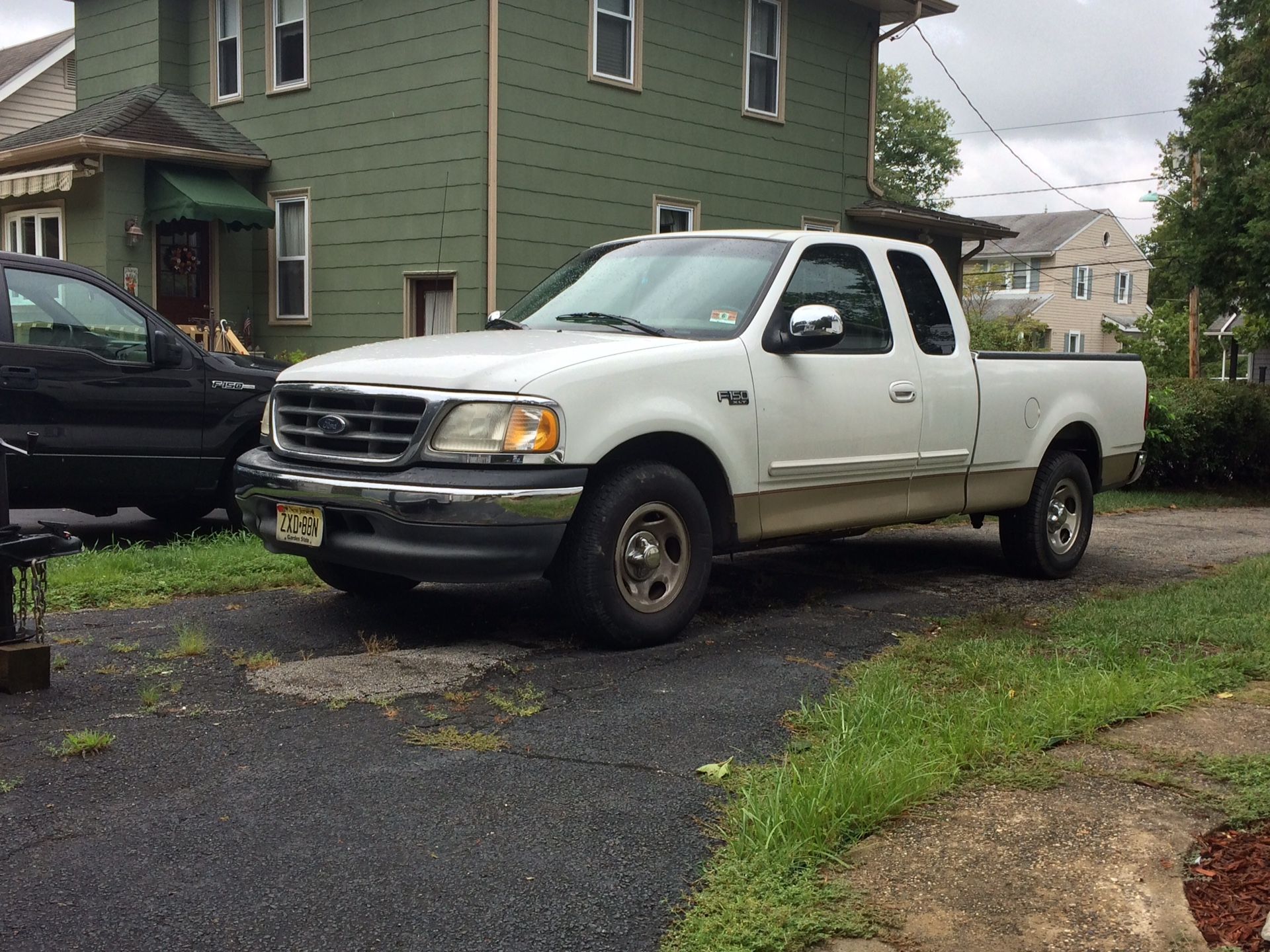 F150ext cab longbed truck with 12x7 trailer