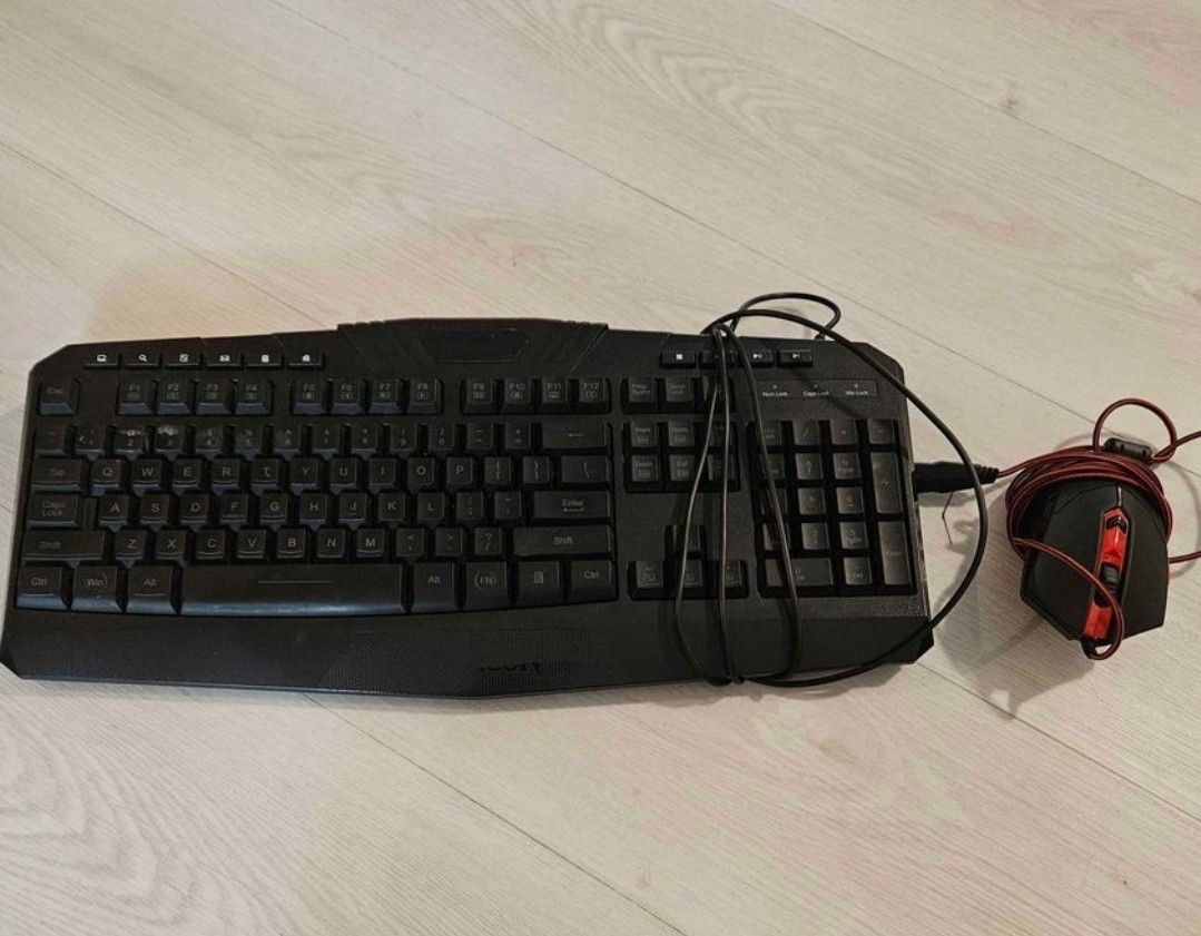 Keyboard And Mouse Brand Is Redragon