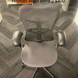 Herman Miller Mirra 2 Chair!! We Have Multiple Available! We Also Have Standing Desk Available!
