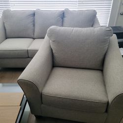 New Love Seat And Sofa Set 