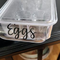Plastic Egg Container 