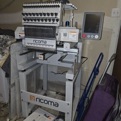 Ricoma 20 Needle Embroidery Machine 