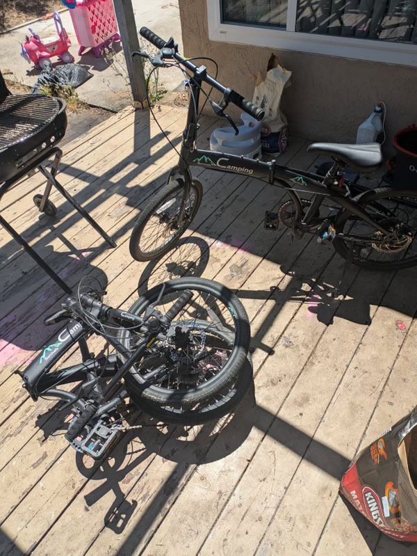 Bike CamPingSurvivals 20" 7-Speed Folding Bicycle