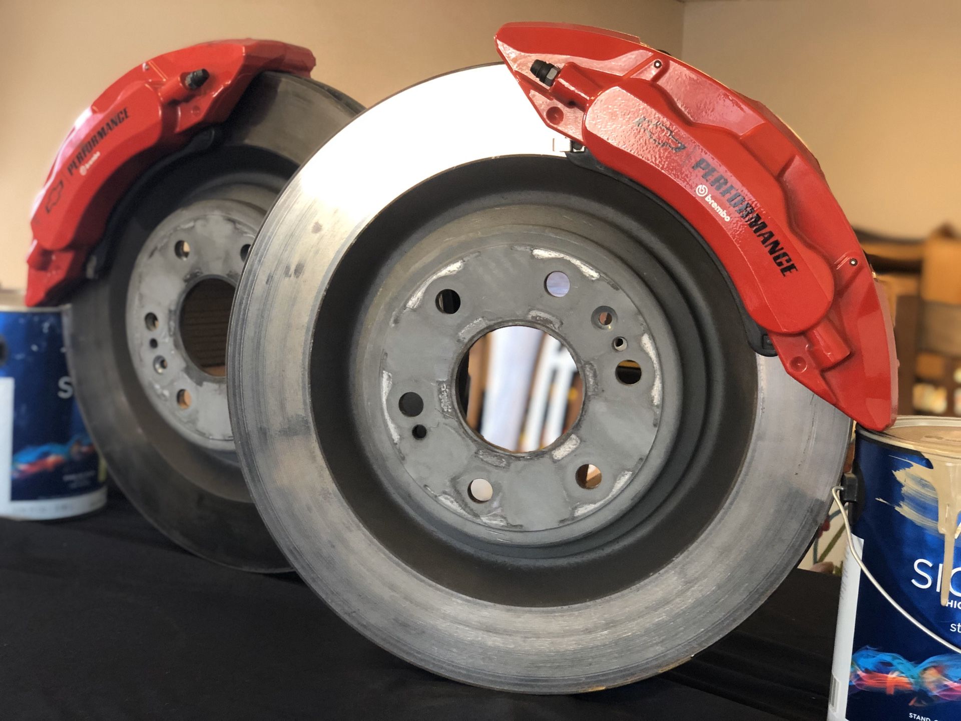 CHEVY BREMBO PERFORMANCE FRONT BRAKE KIT FOR 2014-2018 SILVERADO 1500