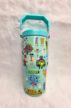 Steal The Brainrot Water Bottle