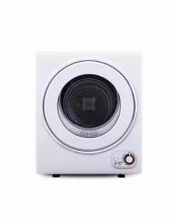 1.6 cu. ft. Vented Portable Clothes Dryer in White, Compact Dryer Machine for Dorm, 19.5 in. W, 23.6 in. H