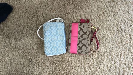 Coach Signature Wristlets Set of Two