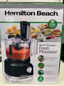 Hamilton Beach 8-Cup Bowl Scraper Food Processor