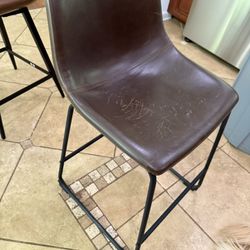 Leather Barstool Chairs