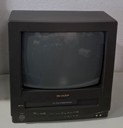 Sharp 13" CRT TV/VCR Player Combo