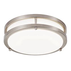DLLT Flush Mount LED Ceiling Light: 10 Inch 5CCT (3000K-6000K) & Dimmable