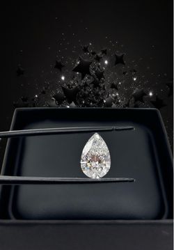 2.80 Carat pear shape lab-Grown Certified Diamond 💎