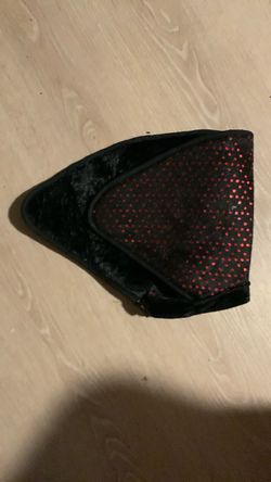 Black Velvet Golf Mallet Putter Head Cover Dracula top cover