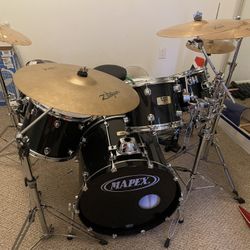 Mapex Pro 6 Piece Drum Set