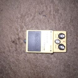 Boss Super Overdrive Distortion Pedal