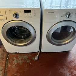 Samsung Washer And Electric Dryer 