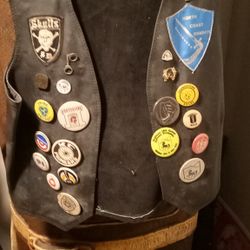 Vintage Motorcycle Vest