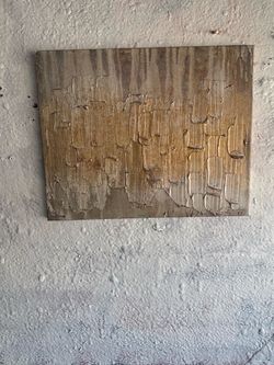 Textured canvas pieces