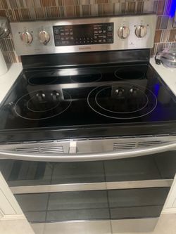 Used Samsung Double Oven Stove