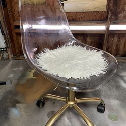 Acrylic Office Chair