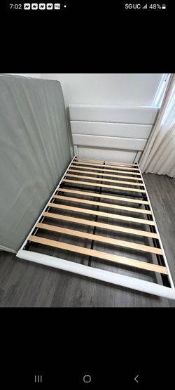 Full size, headboard and bed frame. $60