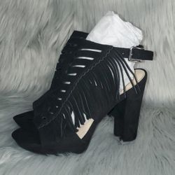 Bar 3 Black Heel