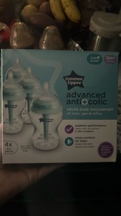 Tommee Tippee Advanced Anti-Colic Bottles 4-Pack
