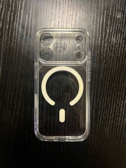 Clear MagSafe iPhone 17 pro case
