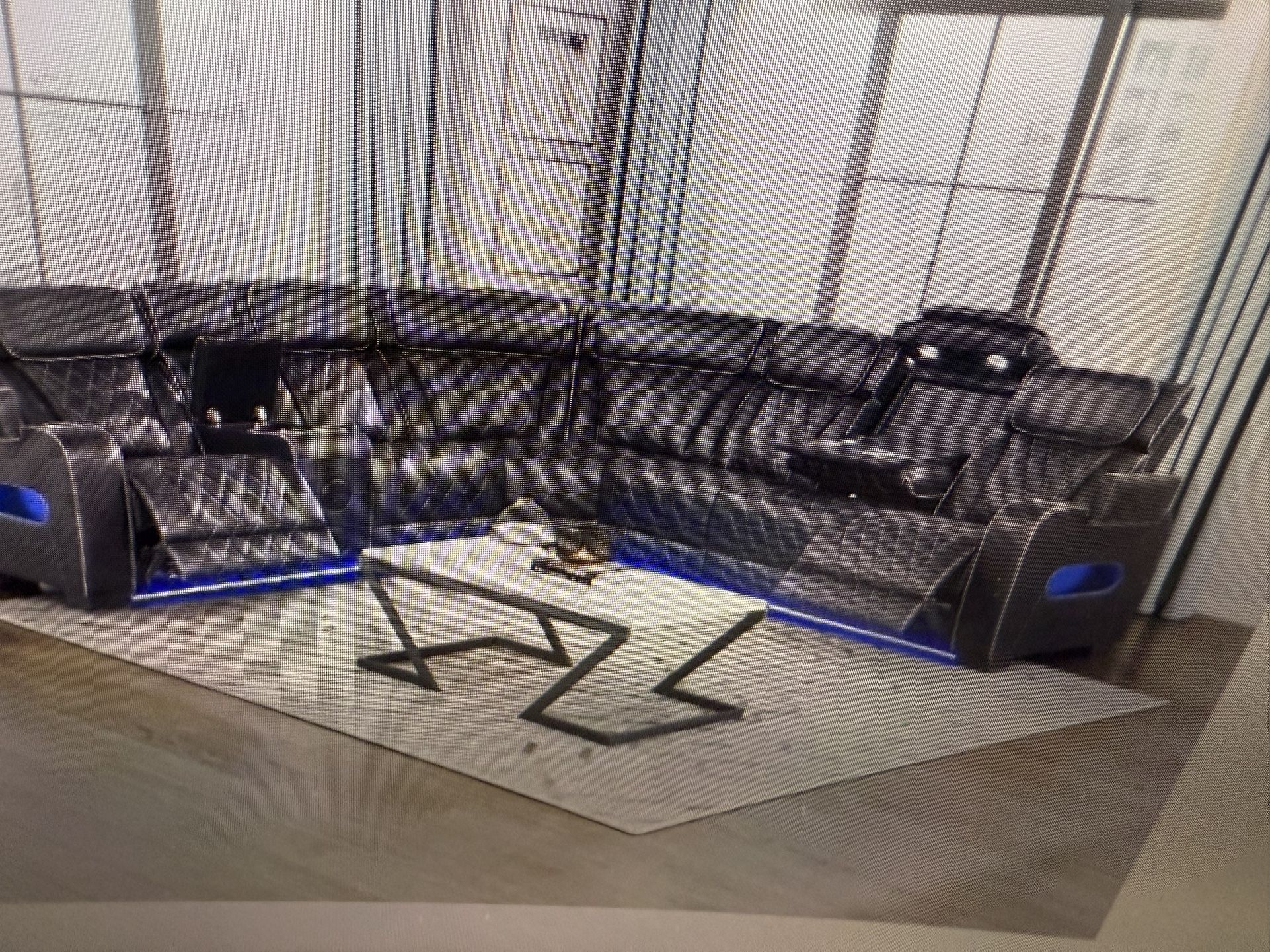 Power Reclining Sectional On Sale