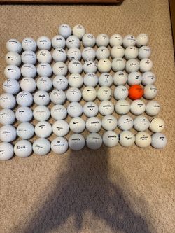 82 golf balls good condition