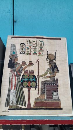 Antiguo pergamino Egipto