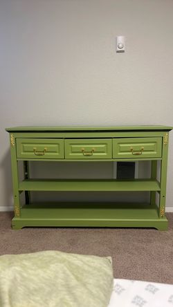 Green cabinet