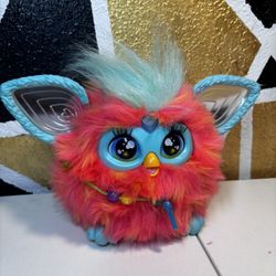 Furby Coral Plush Interactive Toy - Be My Best Friend 