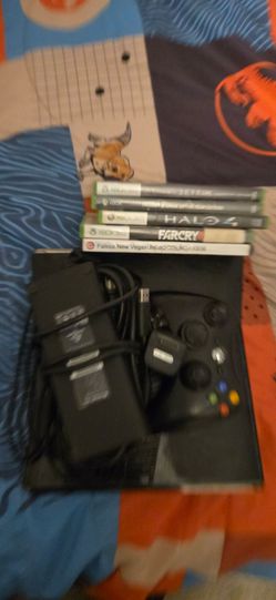 Working Xbox 360 with games