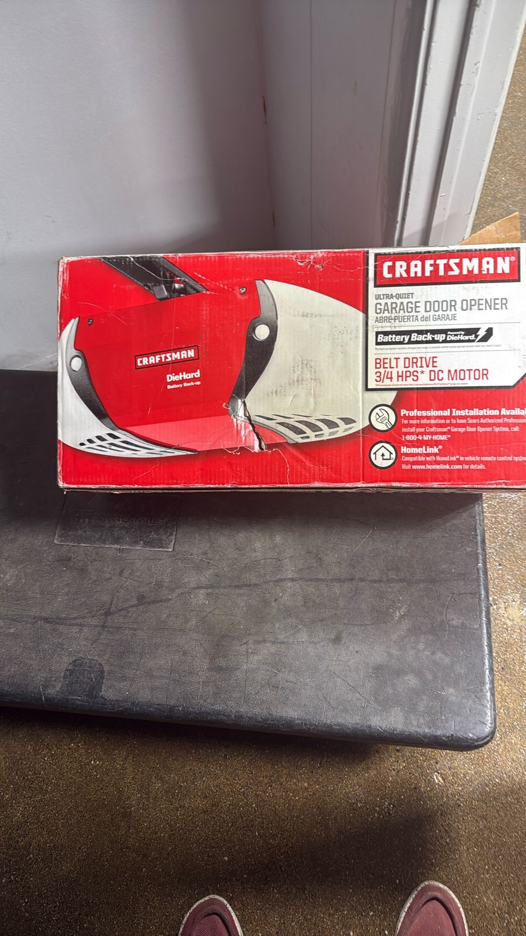 New Craftsman Ultra, Quiet Garage, Door opener Bell Drive, 3/4 of horsepower DC motor