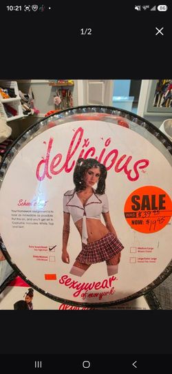 Delicious School's Out Costume XS/S