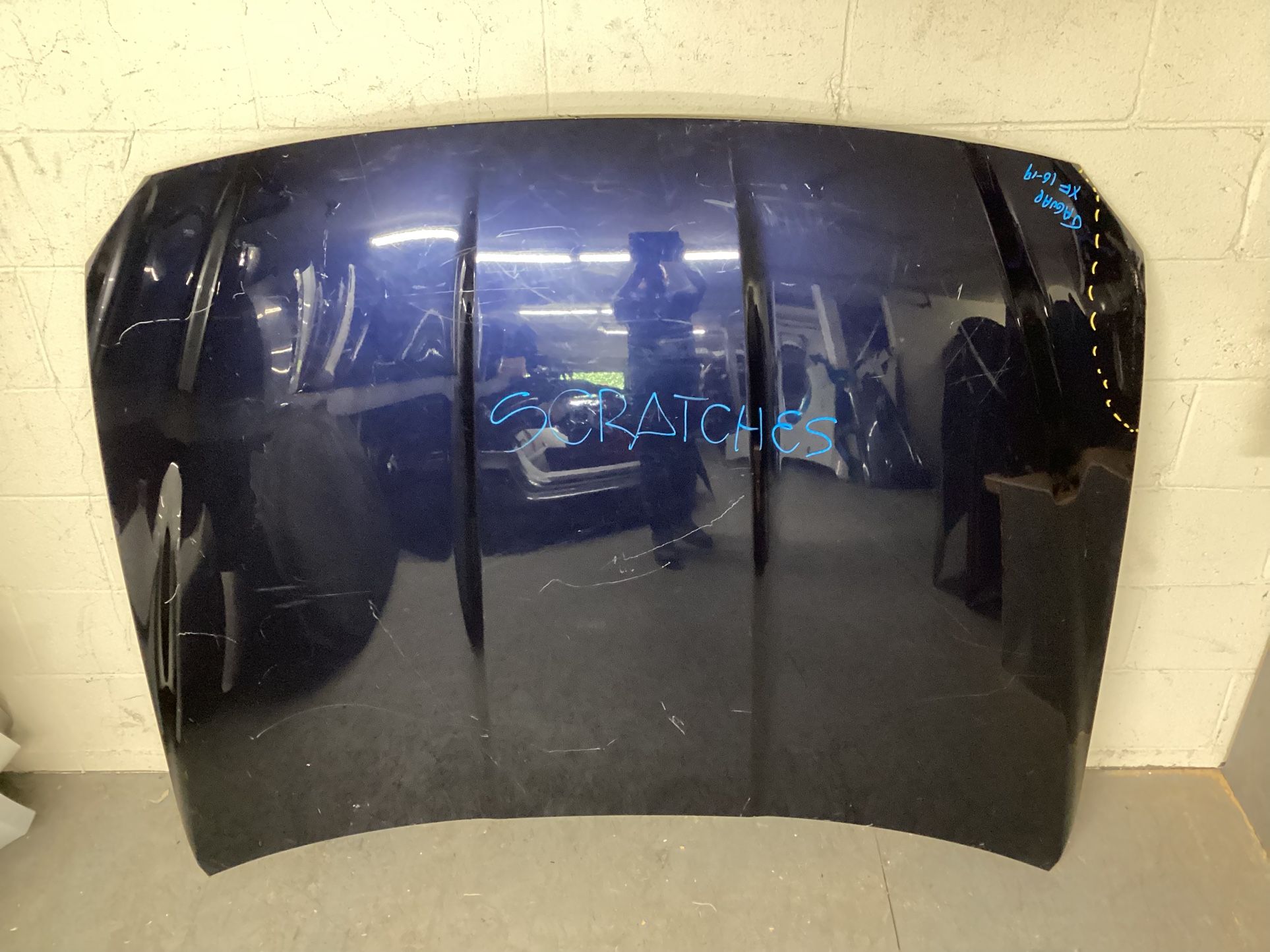 2016-2017-2018-2019 JAGUAR XF FRONT HOOD DAMAGE USED OEM 