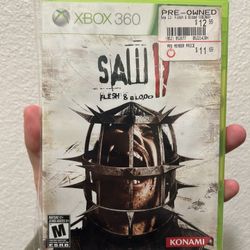 Saw II: Flesh & Blood Xbox 360 Video Game 