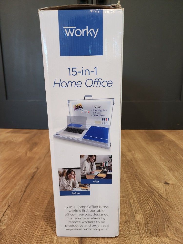 Worky Home Office 15in1 home office portable work station