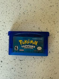 Pokémon Sapphire GBA