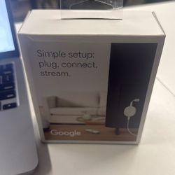 Brand New Sealed Google Chromecast with Google TV 4K