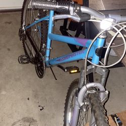 Bike with shocks breaks work tires pumped up only in Covington or come to me